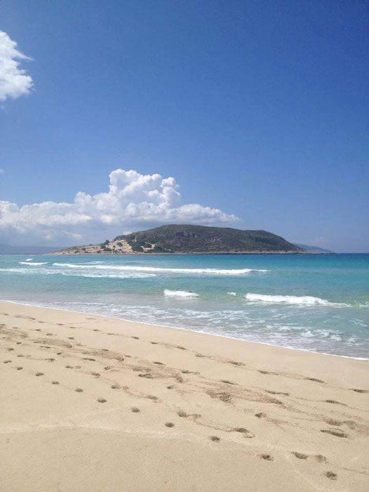 Παραλία στην Ελαφόνησο
